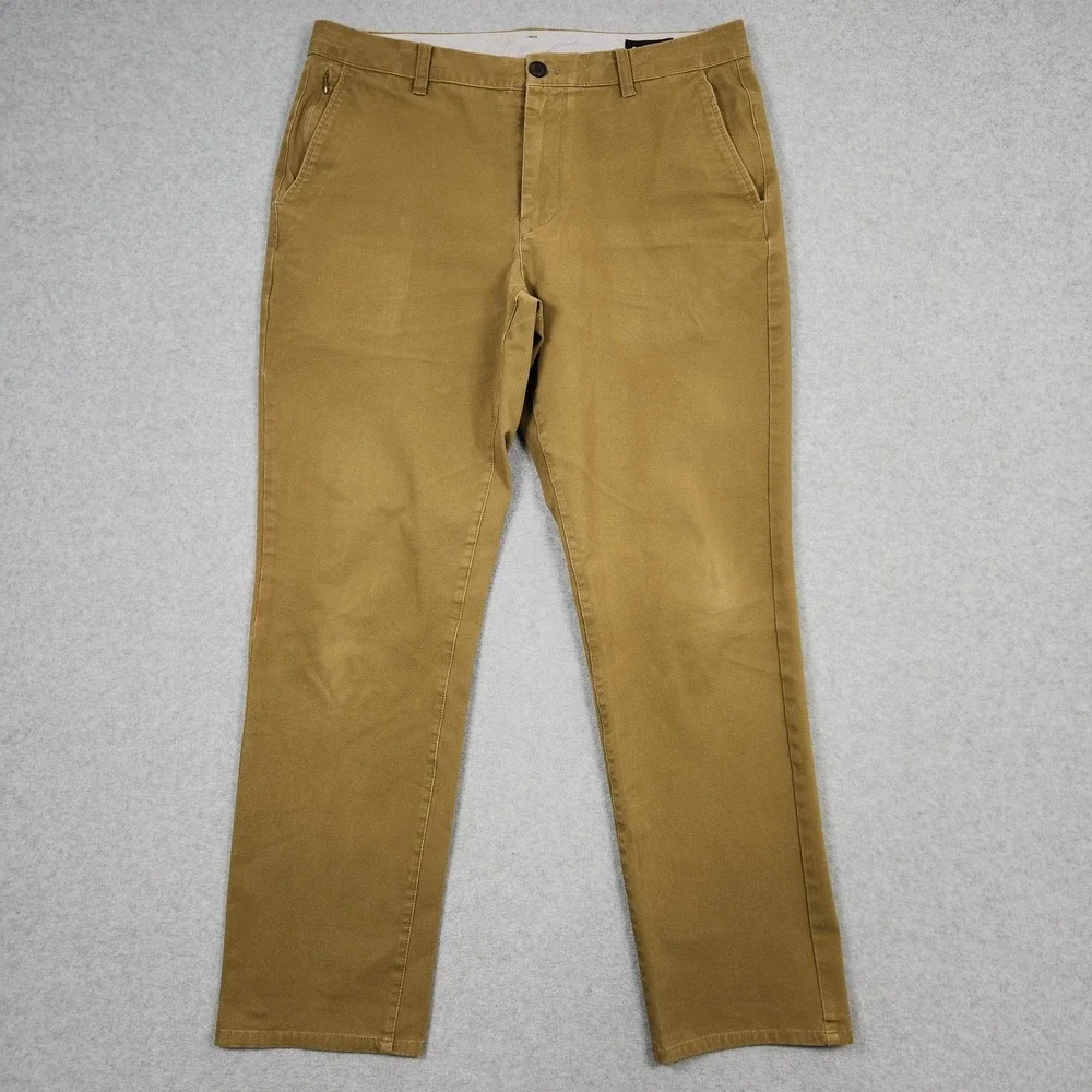 Bonobos Pants 34x30 Red Green Orange Slim Fit Chino Golf Stretch 3 Pairs Bundle - Picture 2 of 16